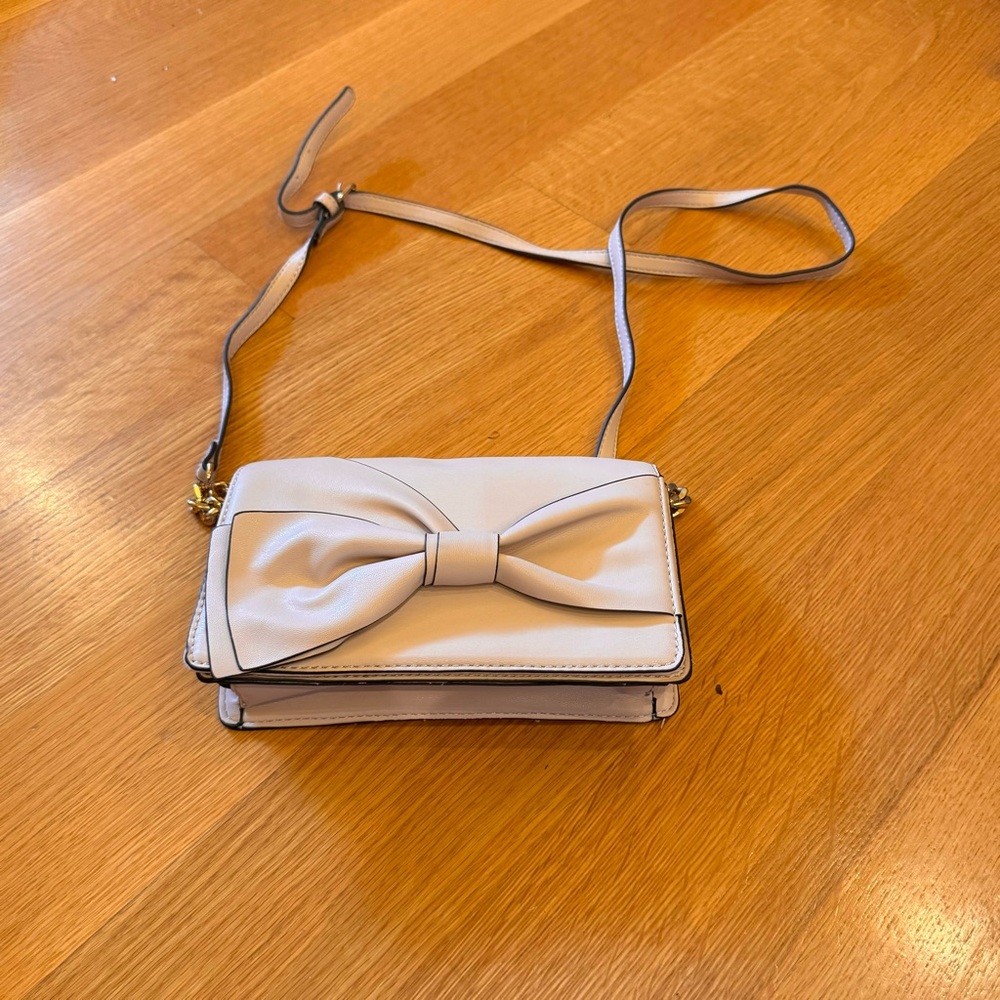 ALDO brand Elegant Pink Bow Crossbody Bag Purse Feminine Coquette Girlhoodcore